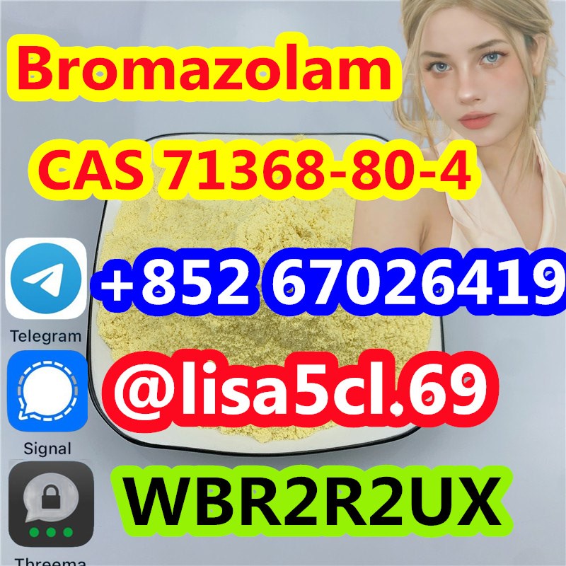 Bromazolam cas 71368-80-4 high purity - cas14680514metonitazene7.jpg